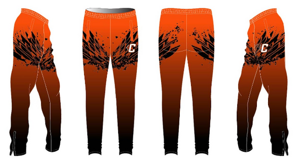 Full Sublimation Tapered Warm-Up Pants