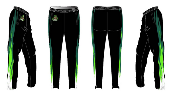 Full Sublimation Microfiber Warm-Up Pants (Tapered)