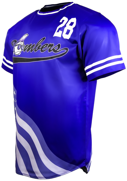 River Trail Short Sleeve Baseball Jersey