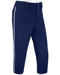 Dyed Lowrise Softball Pants W/ Piping