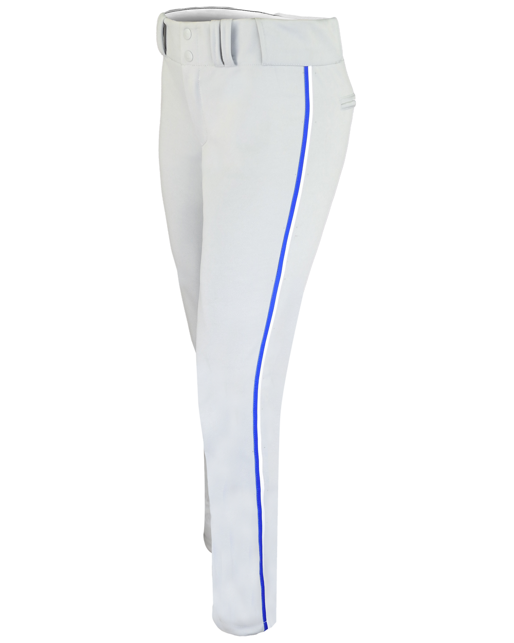 Dyed Open-Bottom Softball Pants W/ Braiding