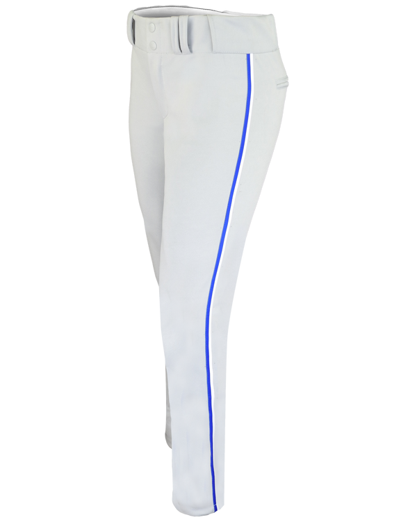 Dyed Open-Bottom Softball Pants W/ Braiding