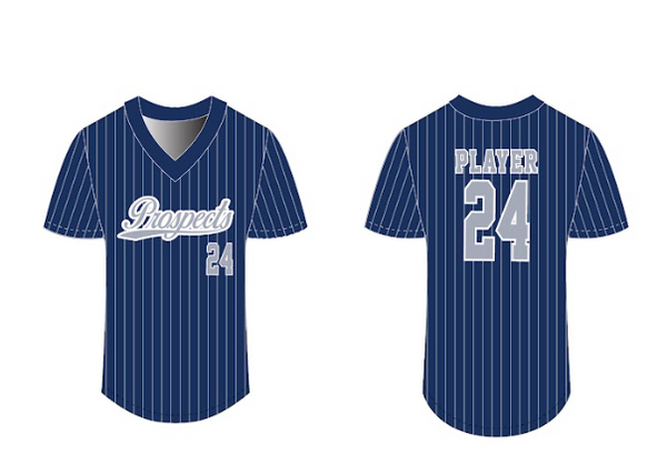 Short Sleeve Baseball Jersey Size Samples