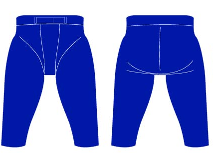 2 Way Stretch Football Pants Size Samples