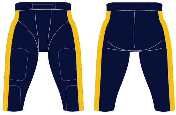 INTEGRATED 2 Way Stretch Football Pants Size Samples