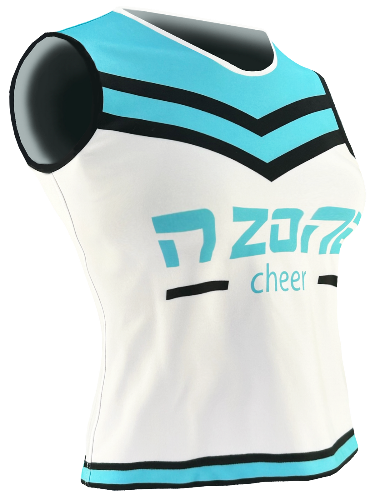 Chear Top Sleeveless Performance Cheer Top - Tier One Apparel