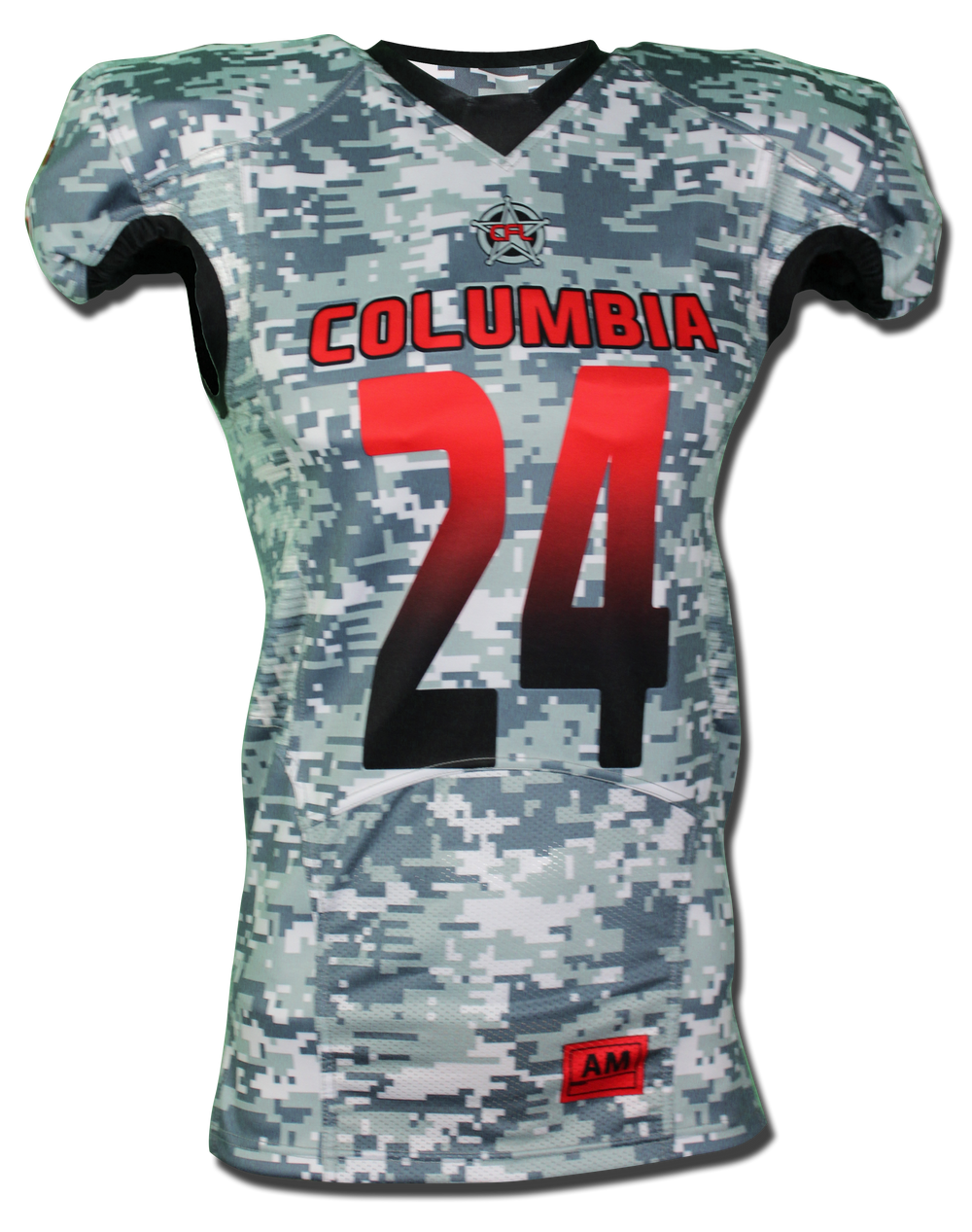 GameBreaker Football Jersey Size Samples Tier One Apparel