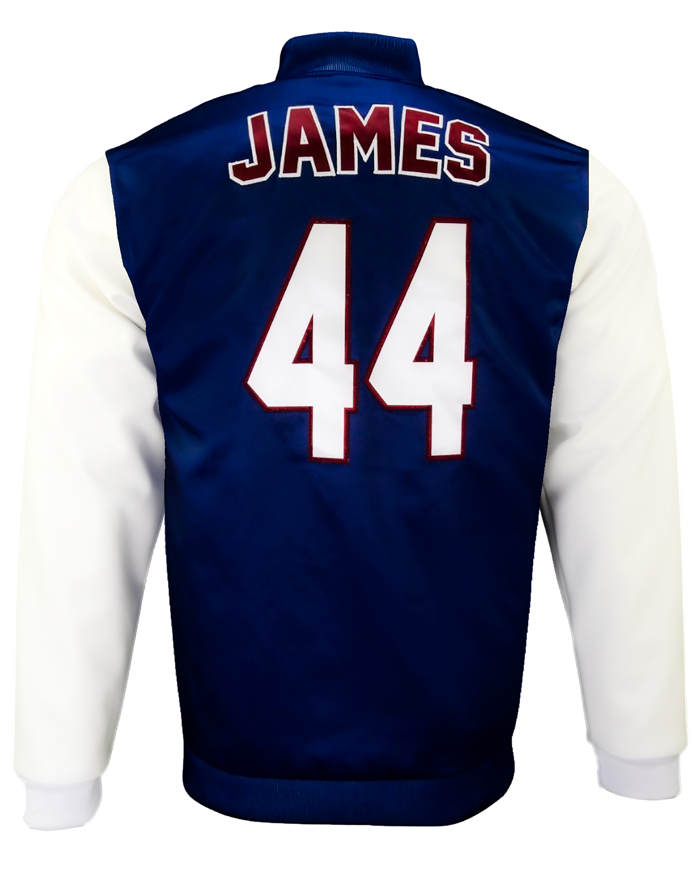 Sublimated Letterman Jacket w/ Faux Leather Sleeves