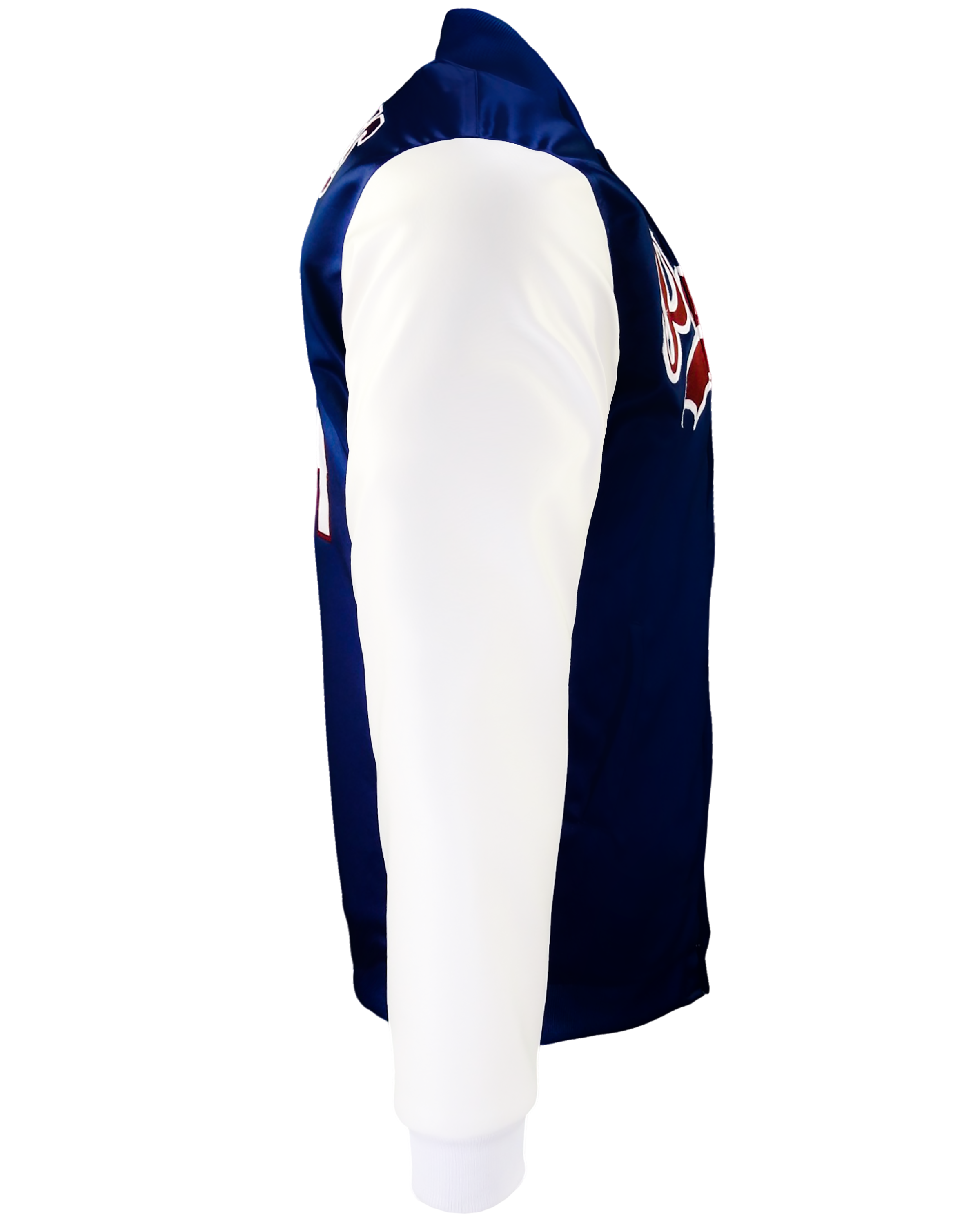 Sublimated Letterman Jacket w/ Faux Leather Sleeves