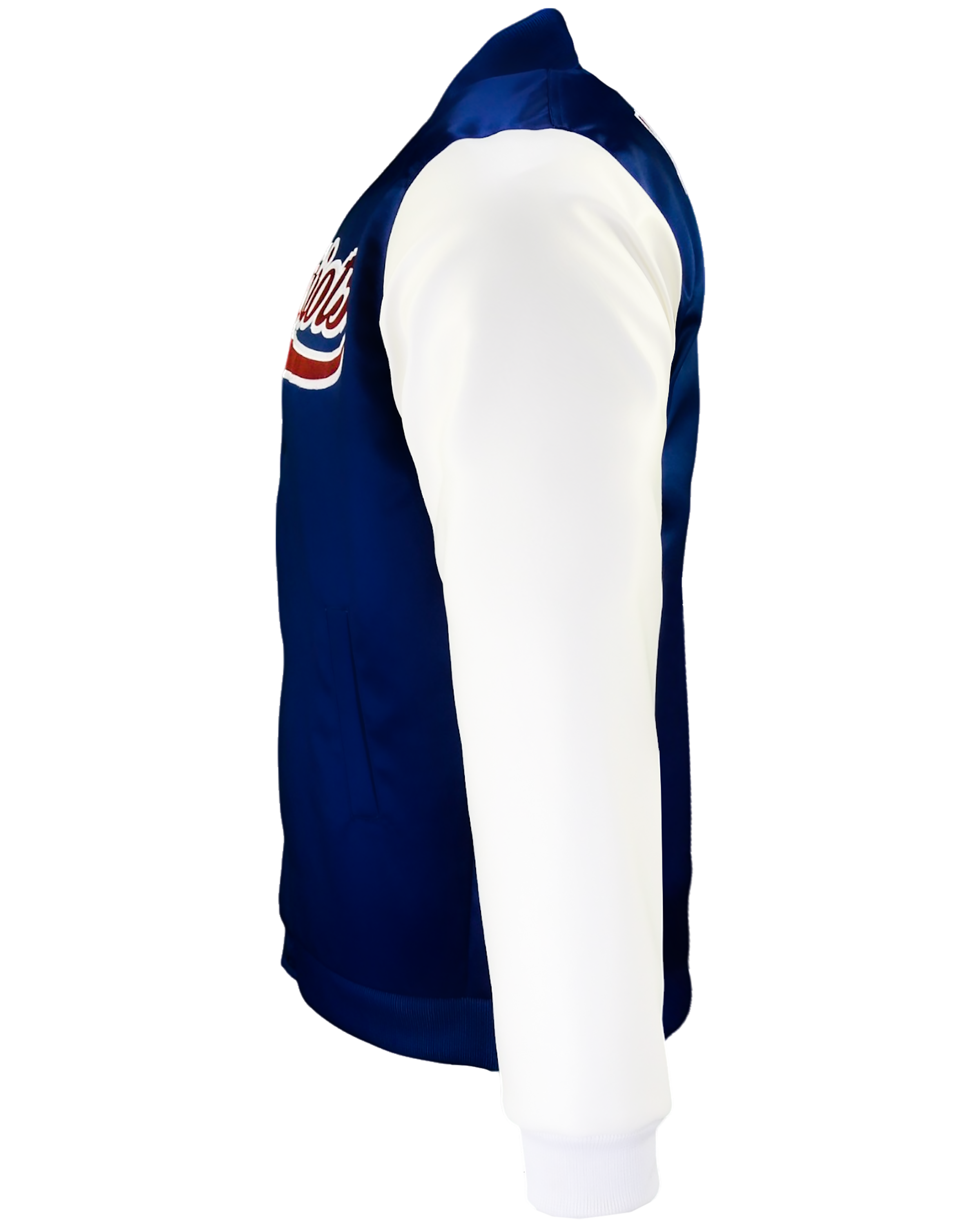 Sublimated Letterman Jacket w/ Faux Leather Sleeves