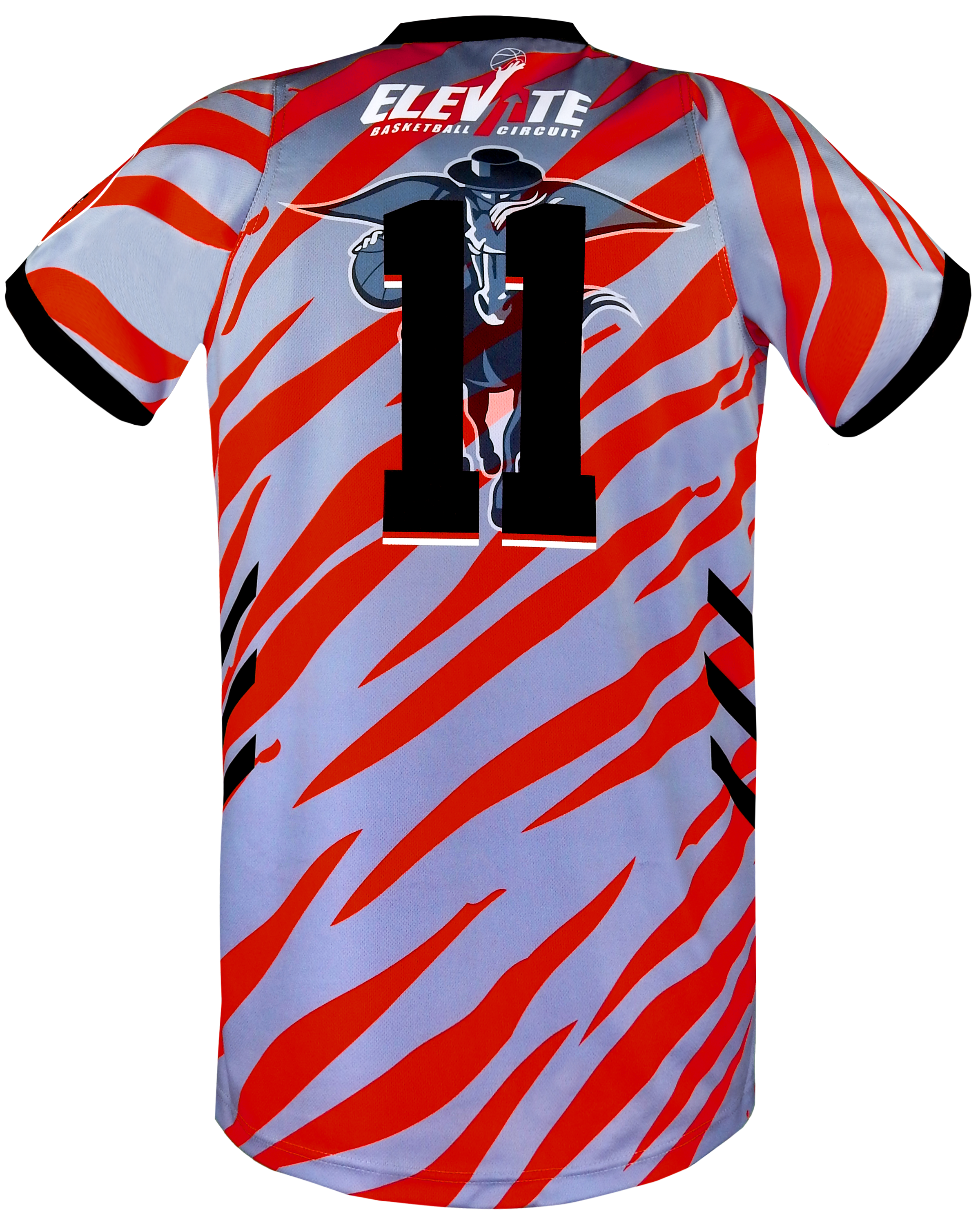 INDIVIDUAL Short Sleeve Basketball Jersey