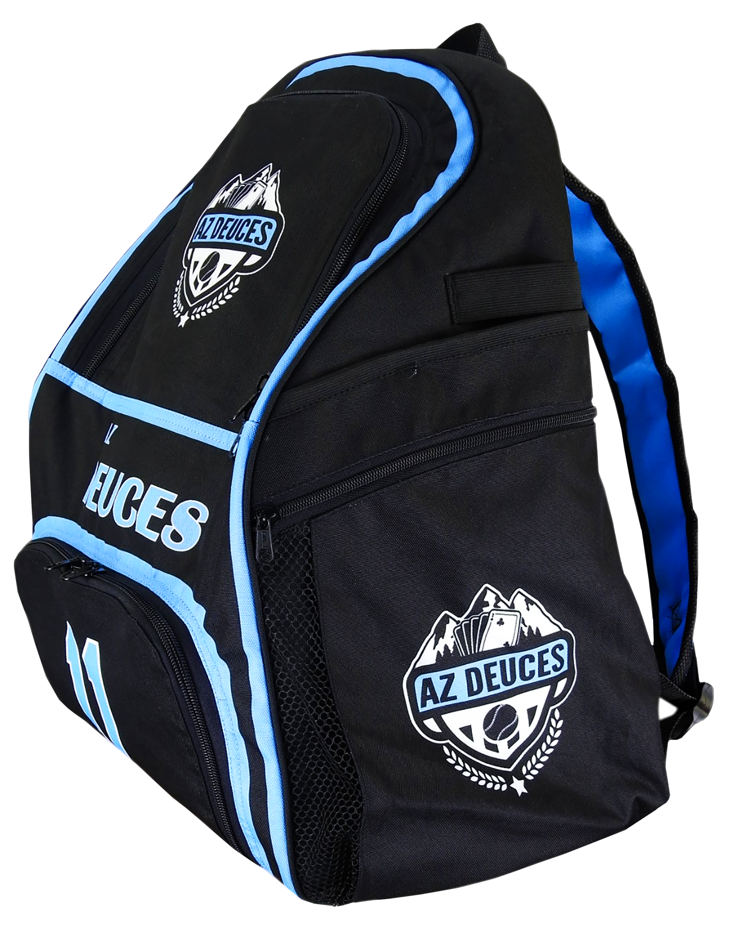 Large Backpack (18" x 17" x 9") w/ Bat Sleeves