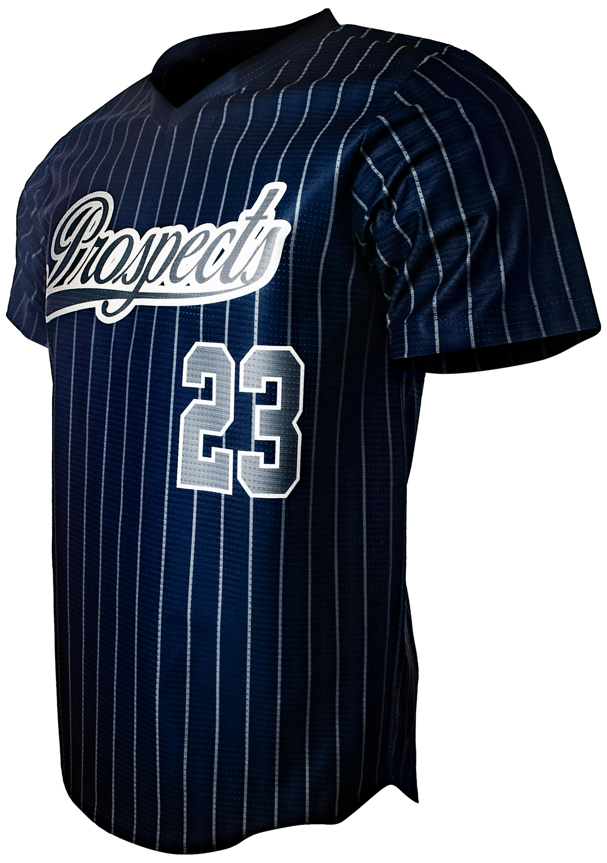 Short Sleeve V Neck Baseball Jersey