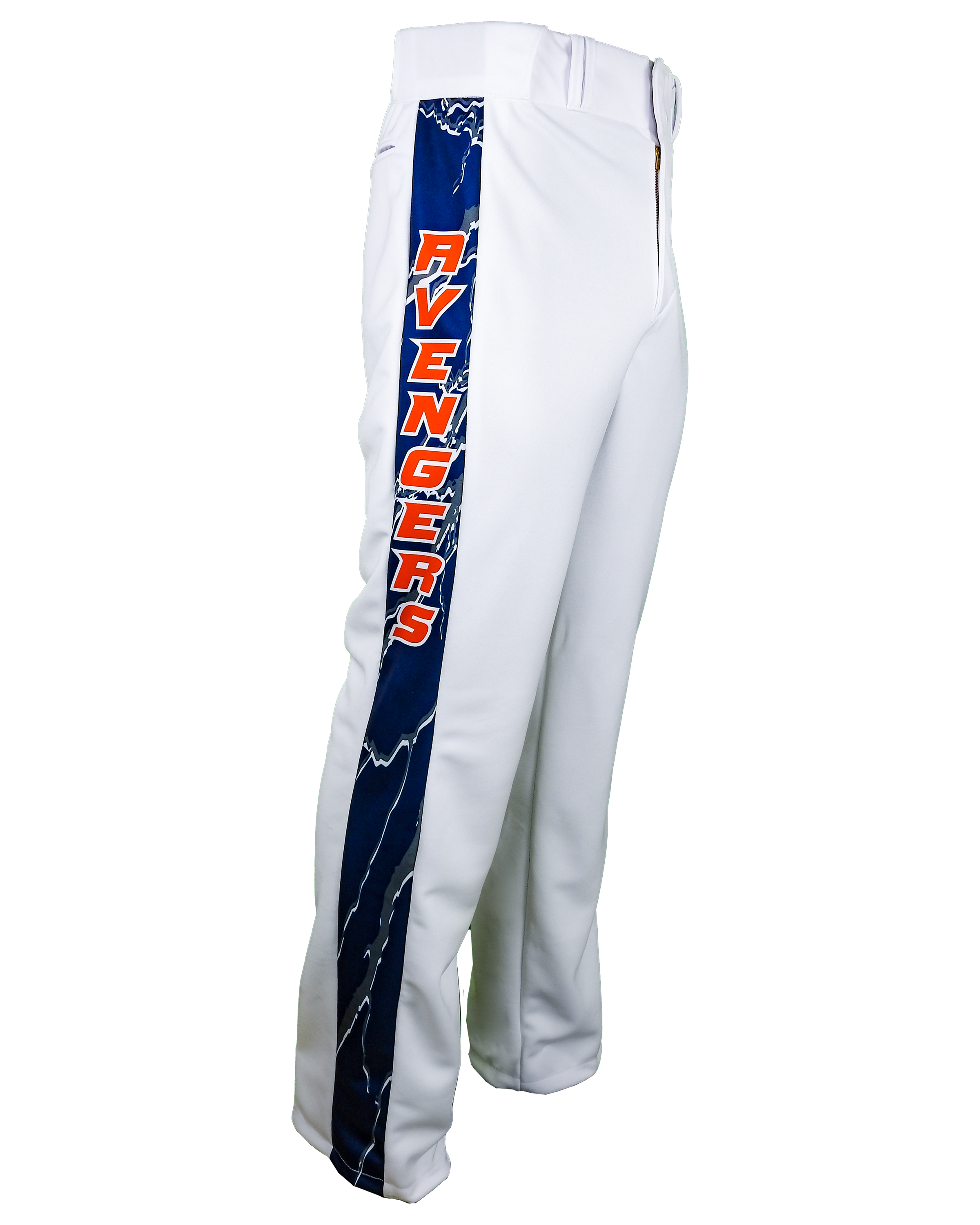 ORIGINAL Dyed Open-Bottom Baseball Pants w/ Sublimated Side Panel