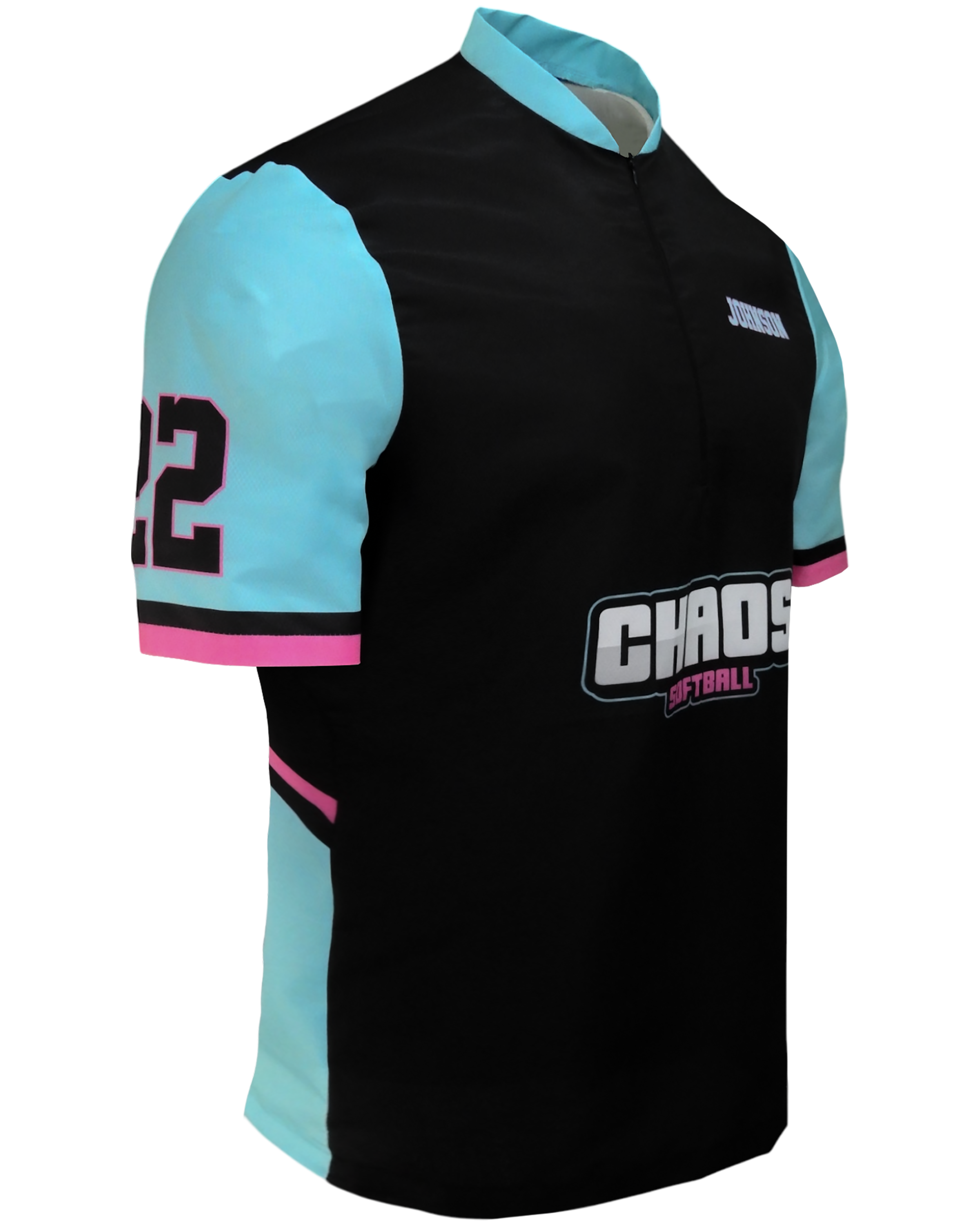 Short Sleeve 1/4 Zip Cage Jacket w/ Liner (with Pockets)