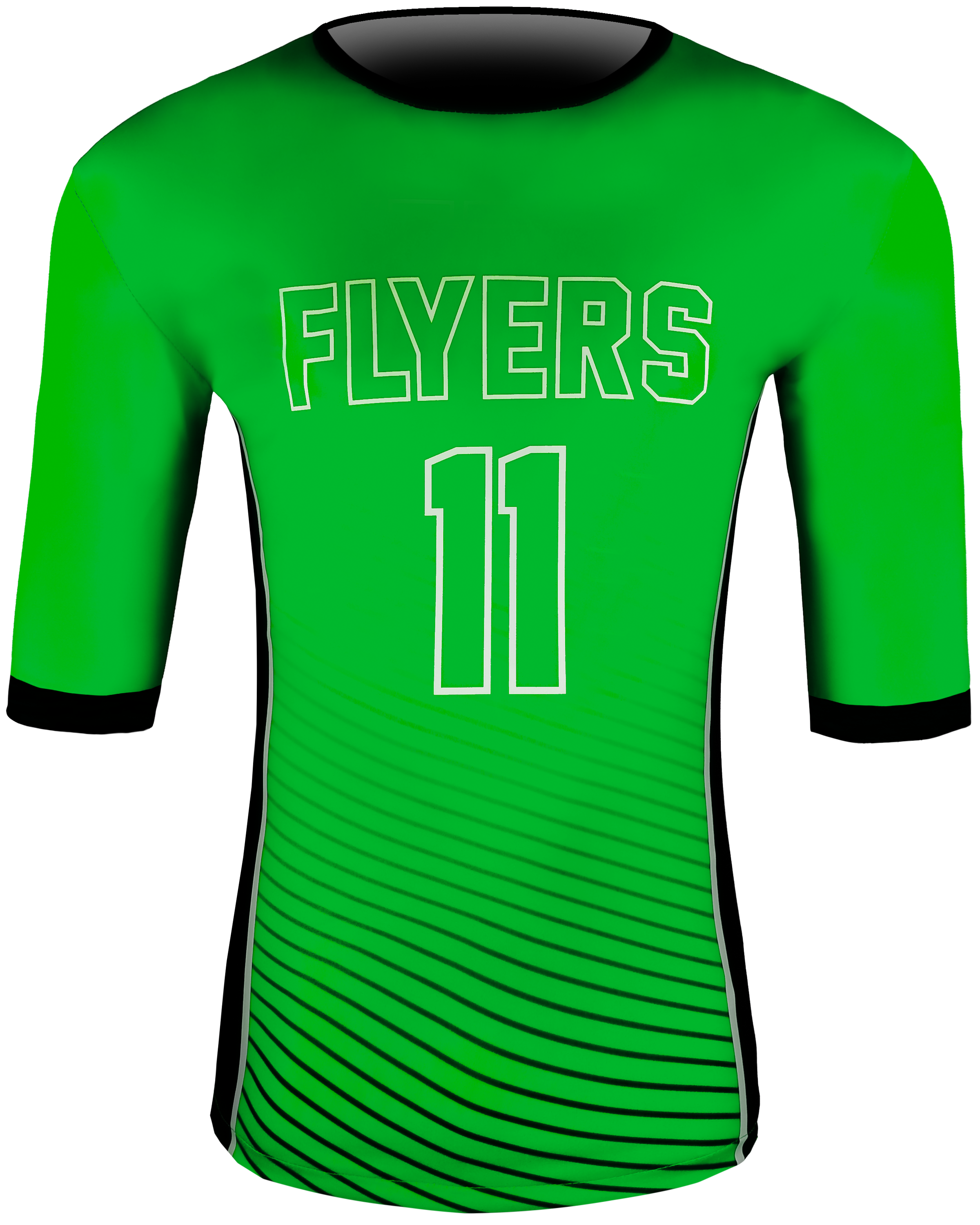 HALF SLEEVE Single Ply REVERSIBLE Crew Neck Compression Shirt