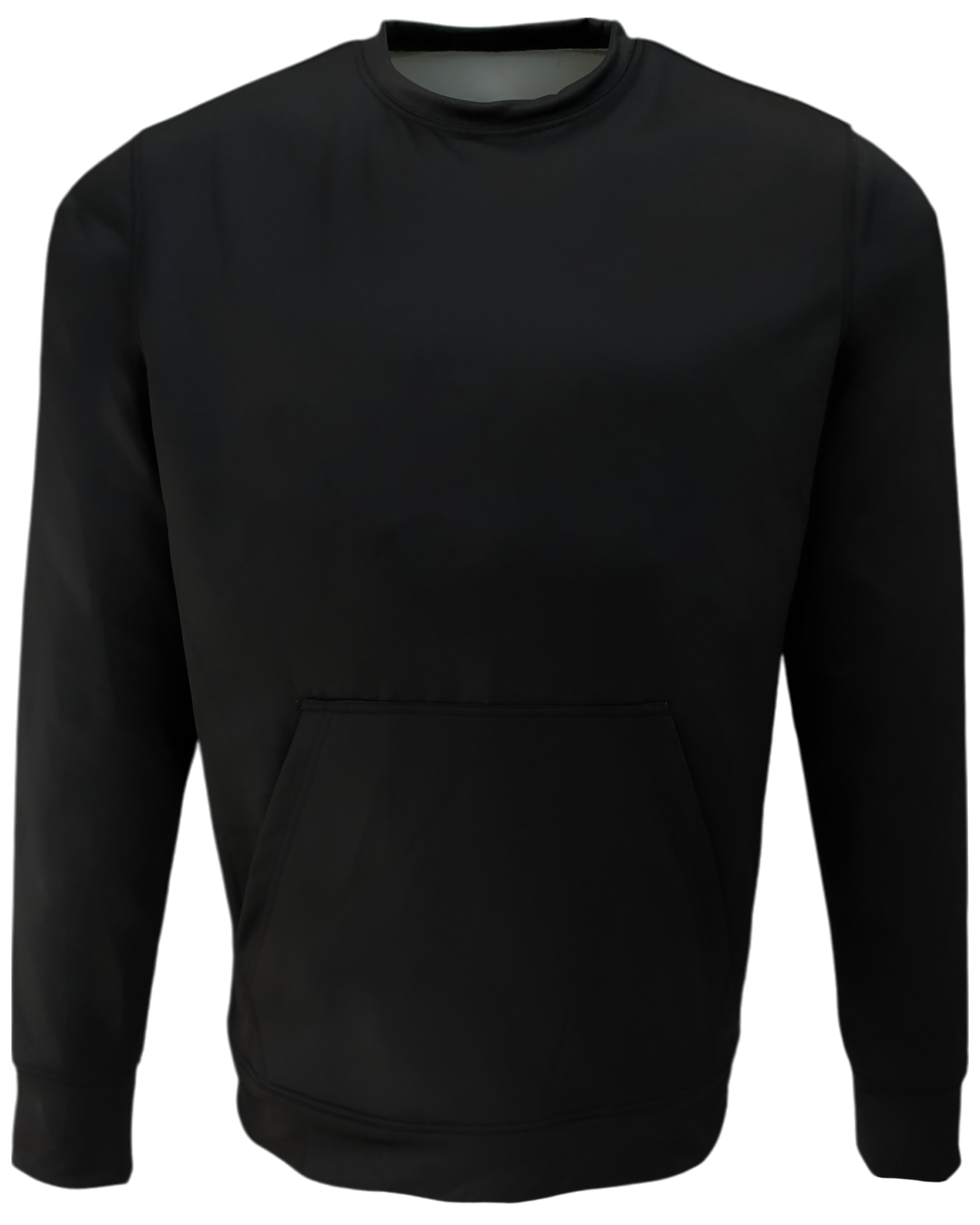 DYED Performance Crew Sweatshirt w/ Sleeve Cuffs & Kangaroo Pocket