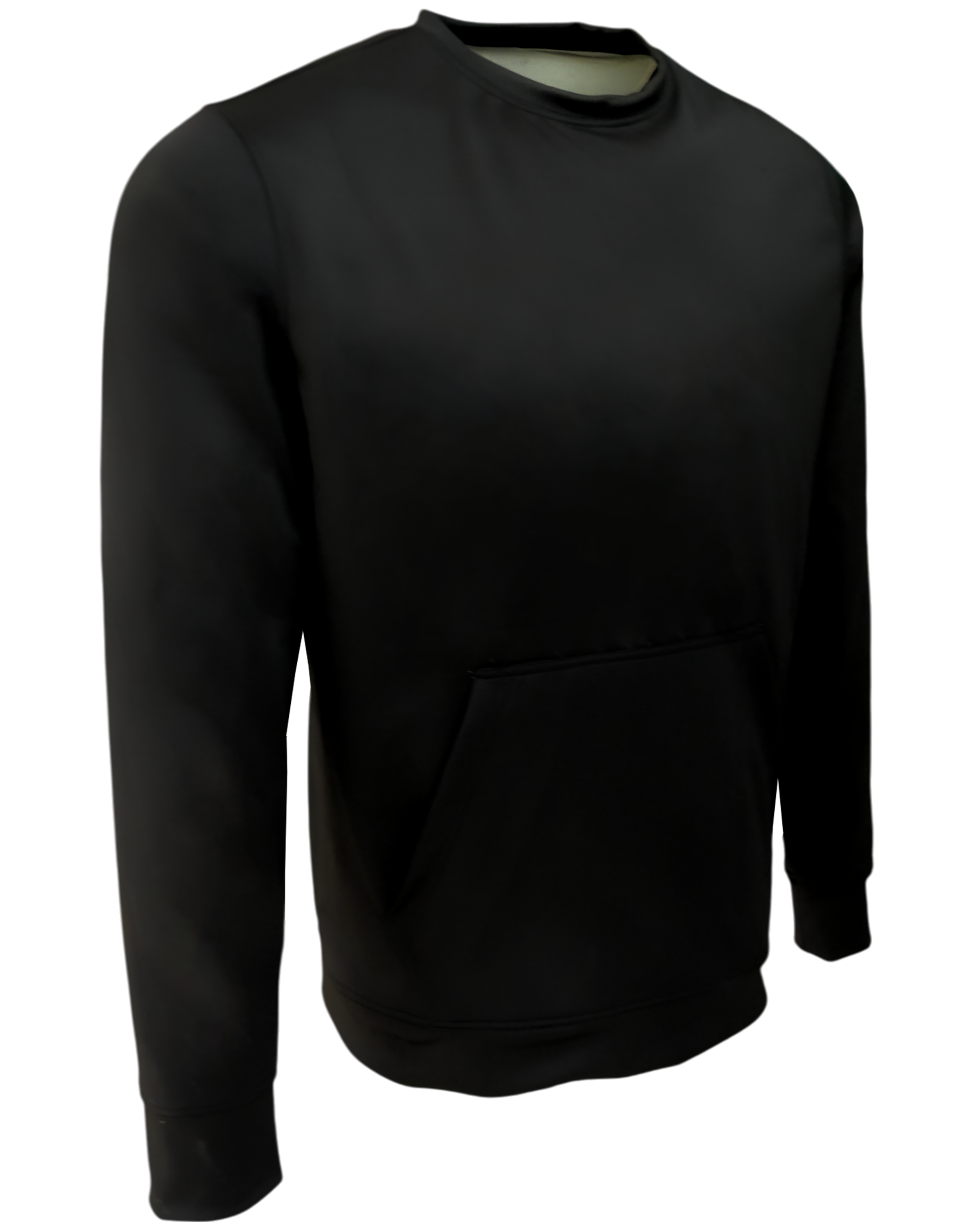 DYED Performance Crew Sweatshirt w/ Sleeve Cuffs & Kangaroo Pocket