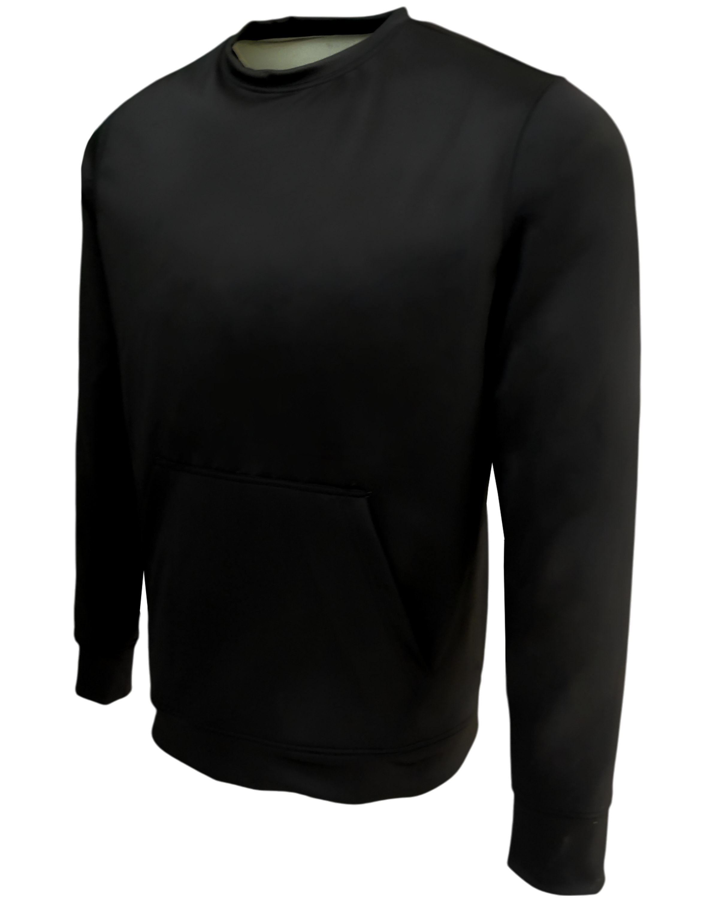 DYED Performance Crew Sweatshirt w/ Sleeve Cuffs & Kangaroo Pocket