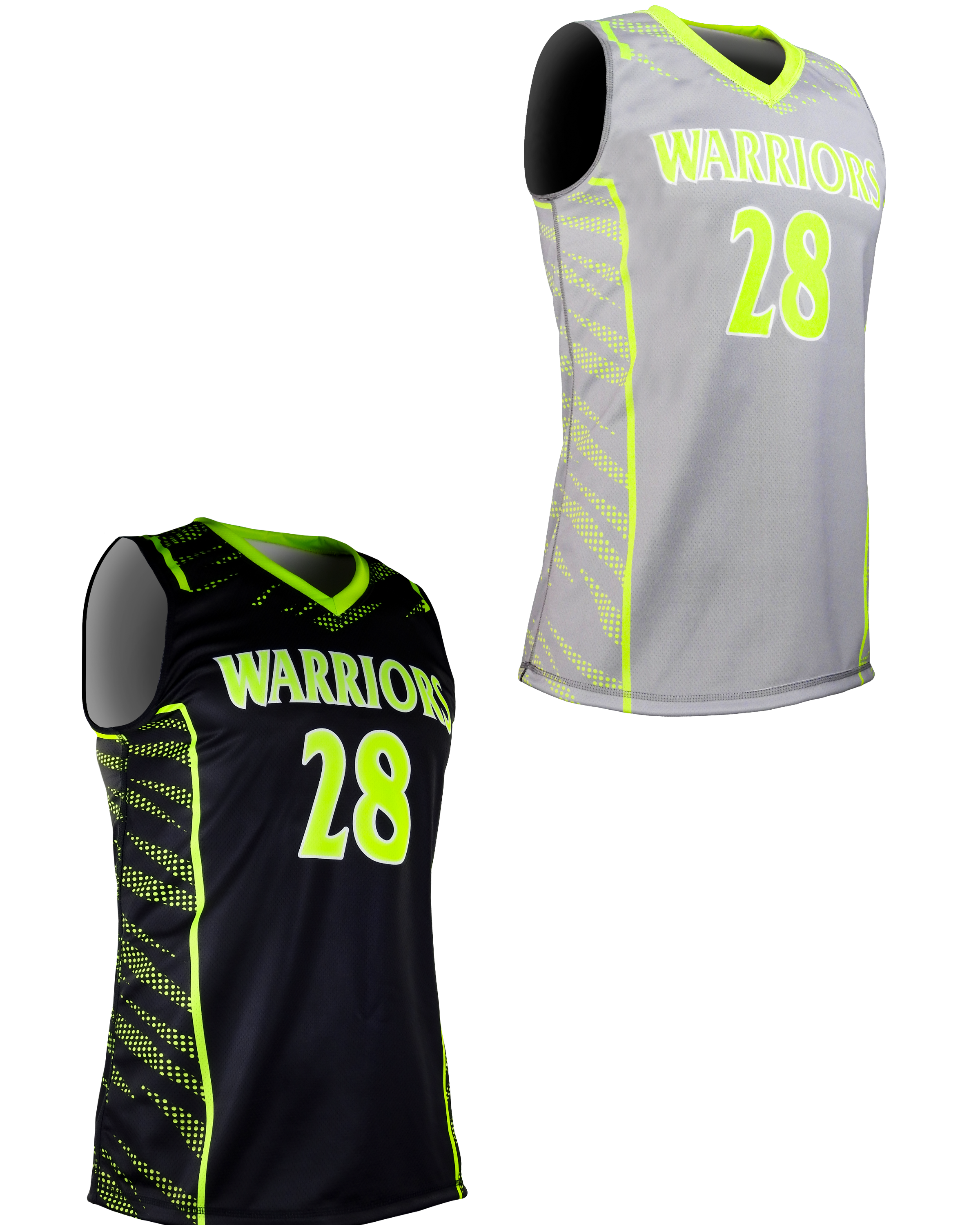 NEW JERSEY WARRIORS FOOTBALL Sublimated Cage Jacket NEW JERSEY WARRIORS FOOTBALL Sublimated Cage Jacket