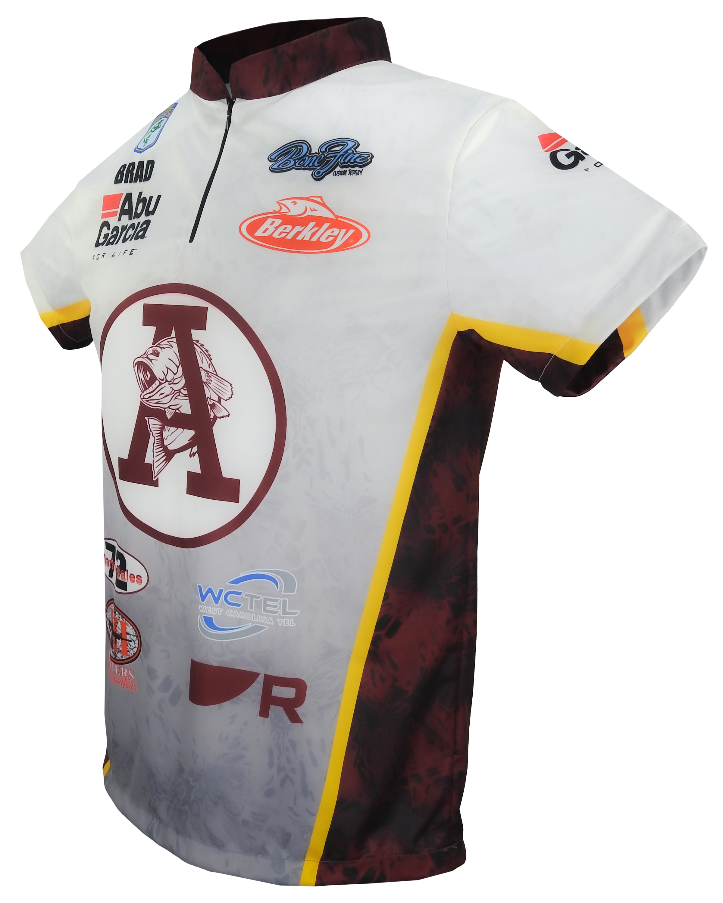 1/4-Zip Short Sleeve Fishing Tee