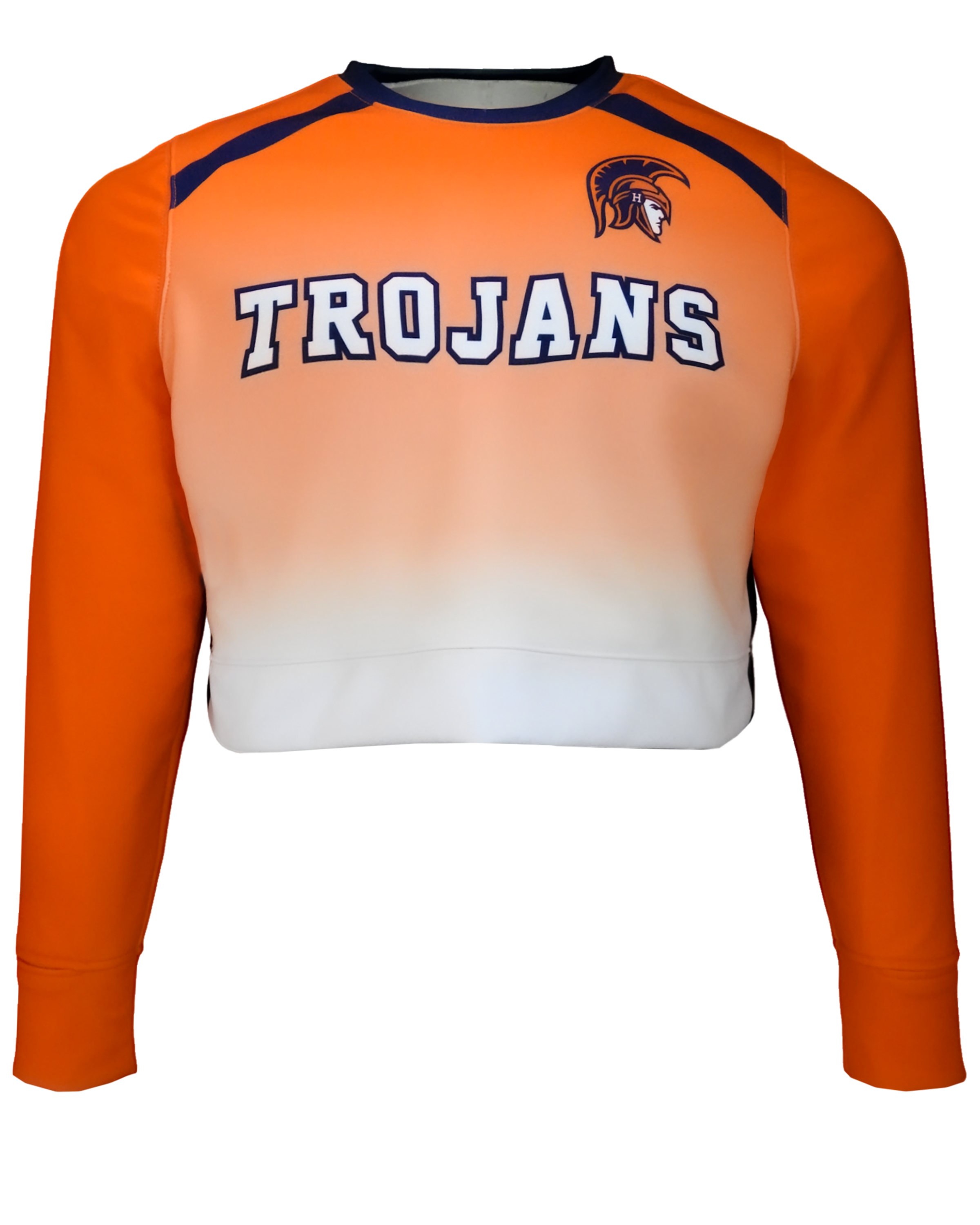 Performance Crew Neck Crop Top