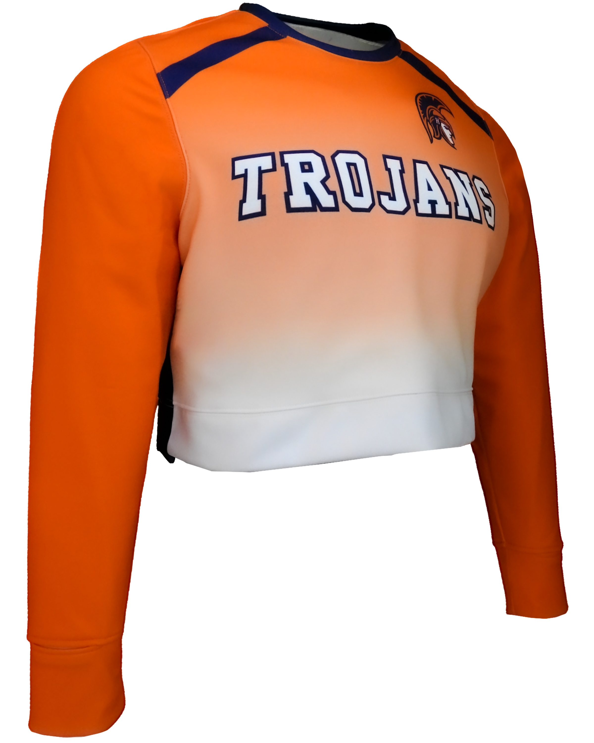 Performance Crew Neck Crop Top