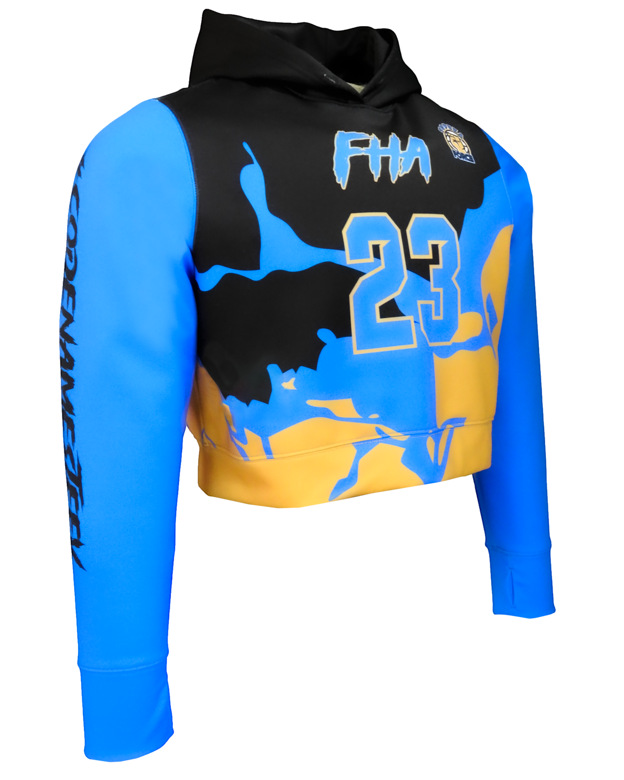 Performance Crop Top Hoodie