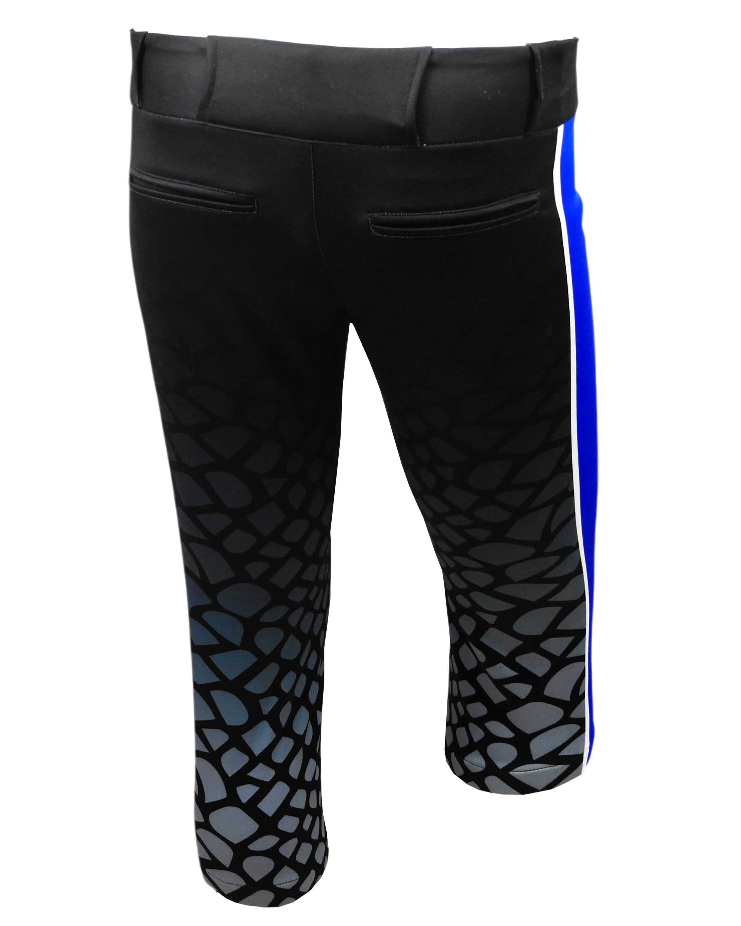 Full Sublimation Tapered Knicker Softball Pants w/ Sublimated Side Panels