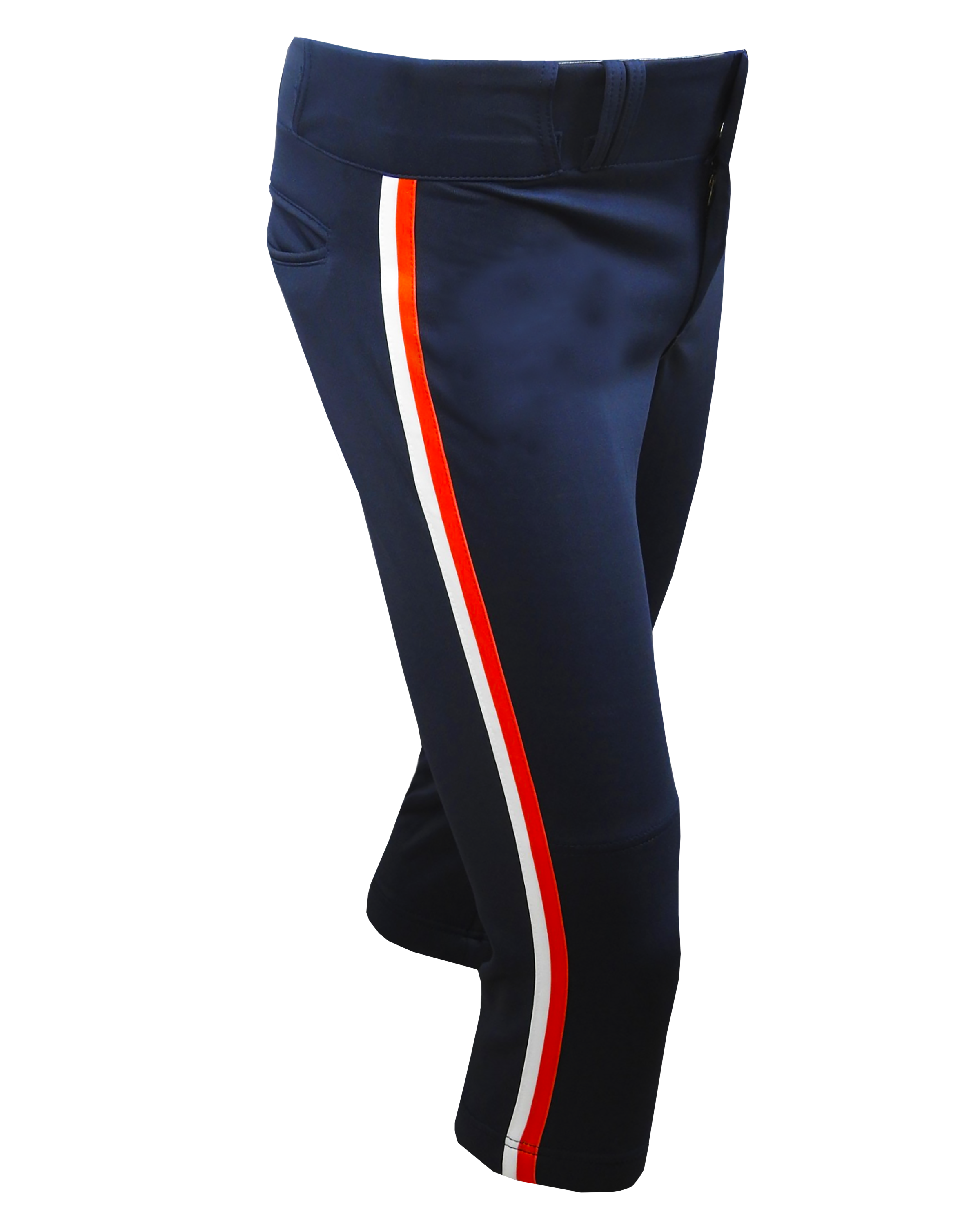 Dyed Tapered Knicker Softball Pants w/ Braiding