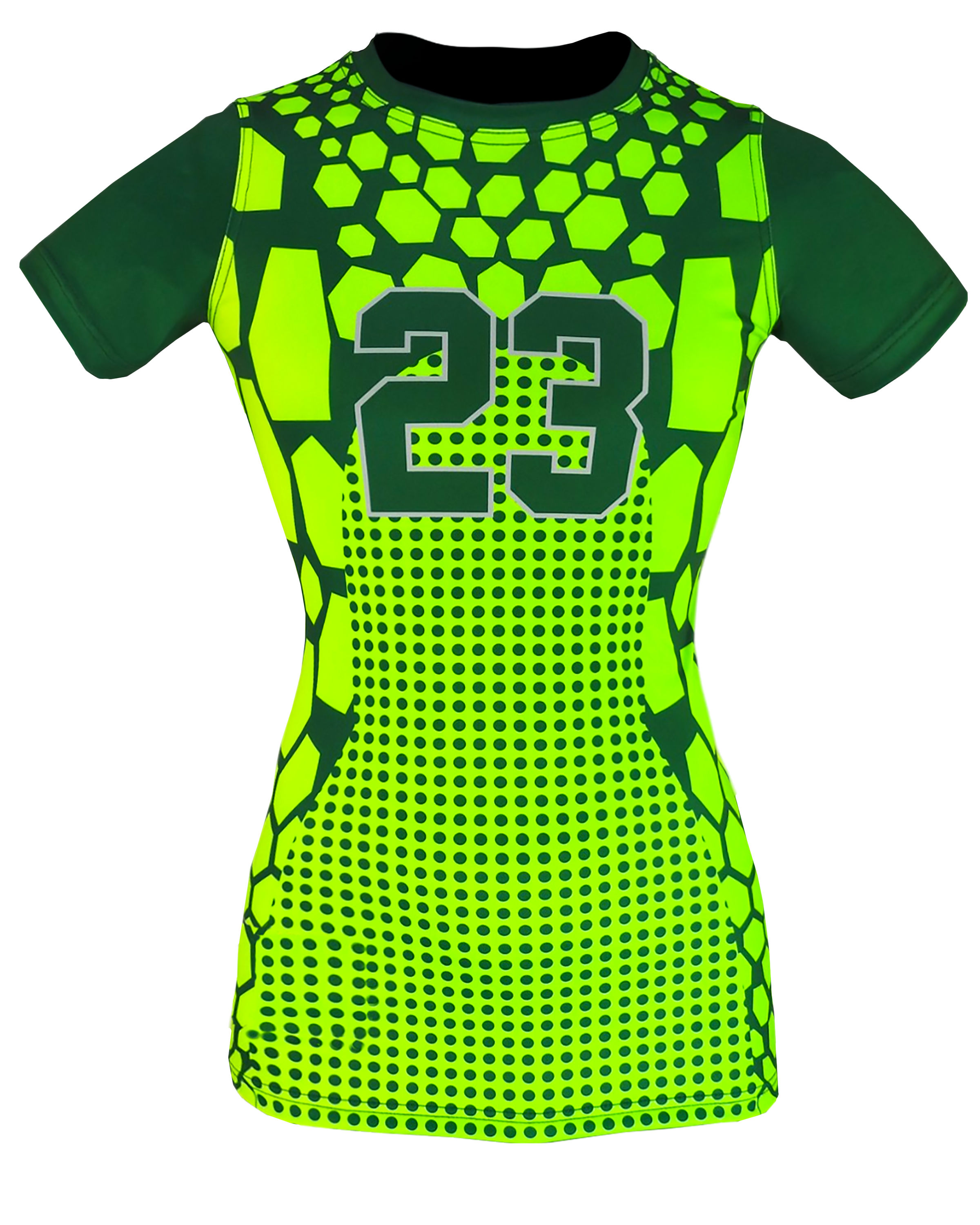 Short Sleeve Volleyball Jersey COMPRESSION (Women/Girls)