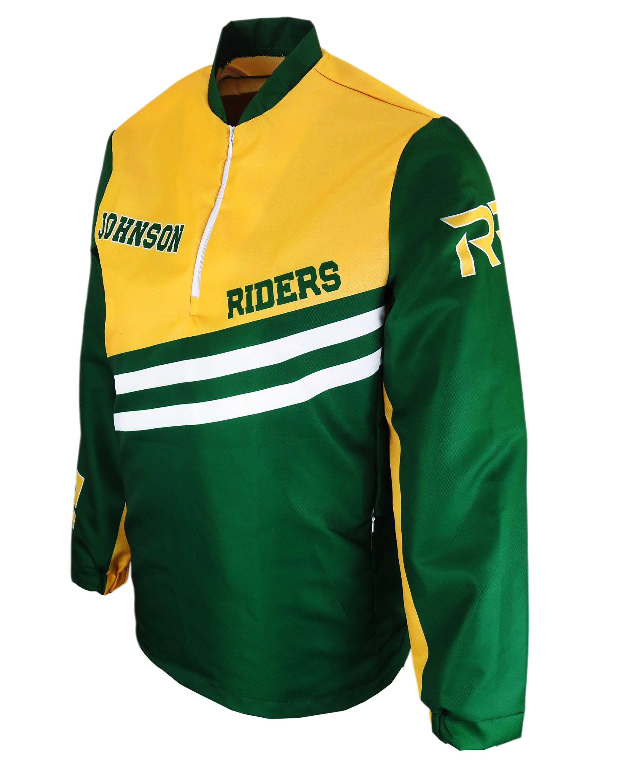 Long Sleeve 1/4 Zip Cage Jacket with Pockets