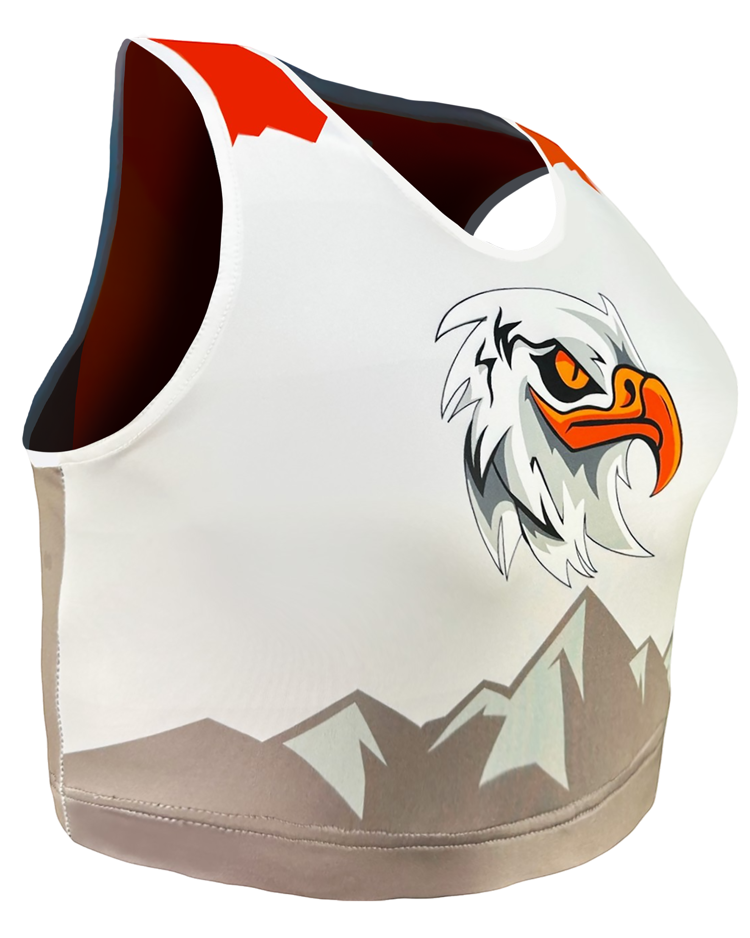 Racerback Crop Top Compression