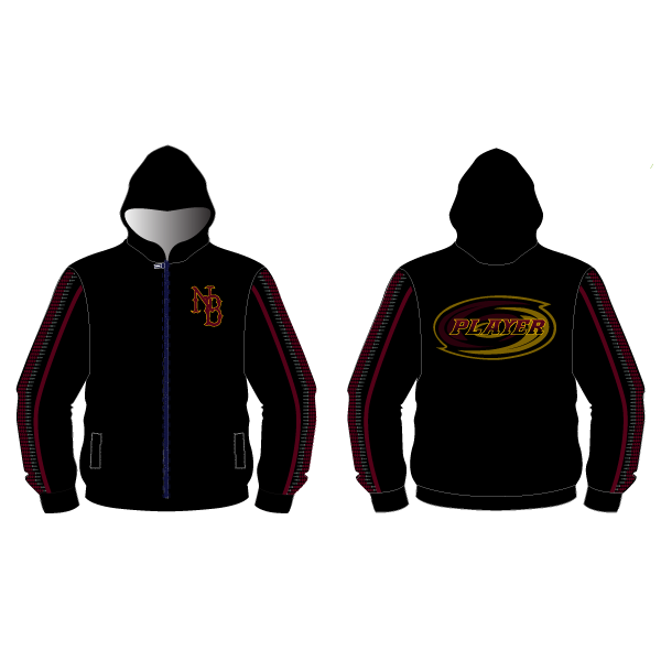 Intensity Full Zip Hooded Warm-Up Jacket