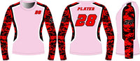 Center Line Long Sleeve Volleyball Jersey