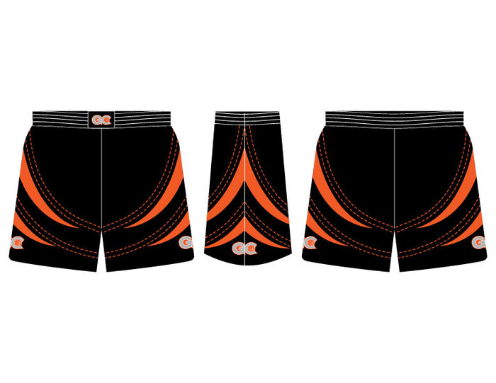 INDIVIDUAL Hoops Fitted Basketball Shorts w/ Waist Emblem